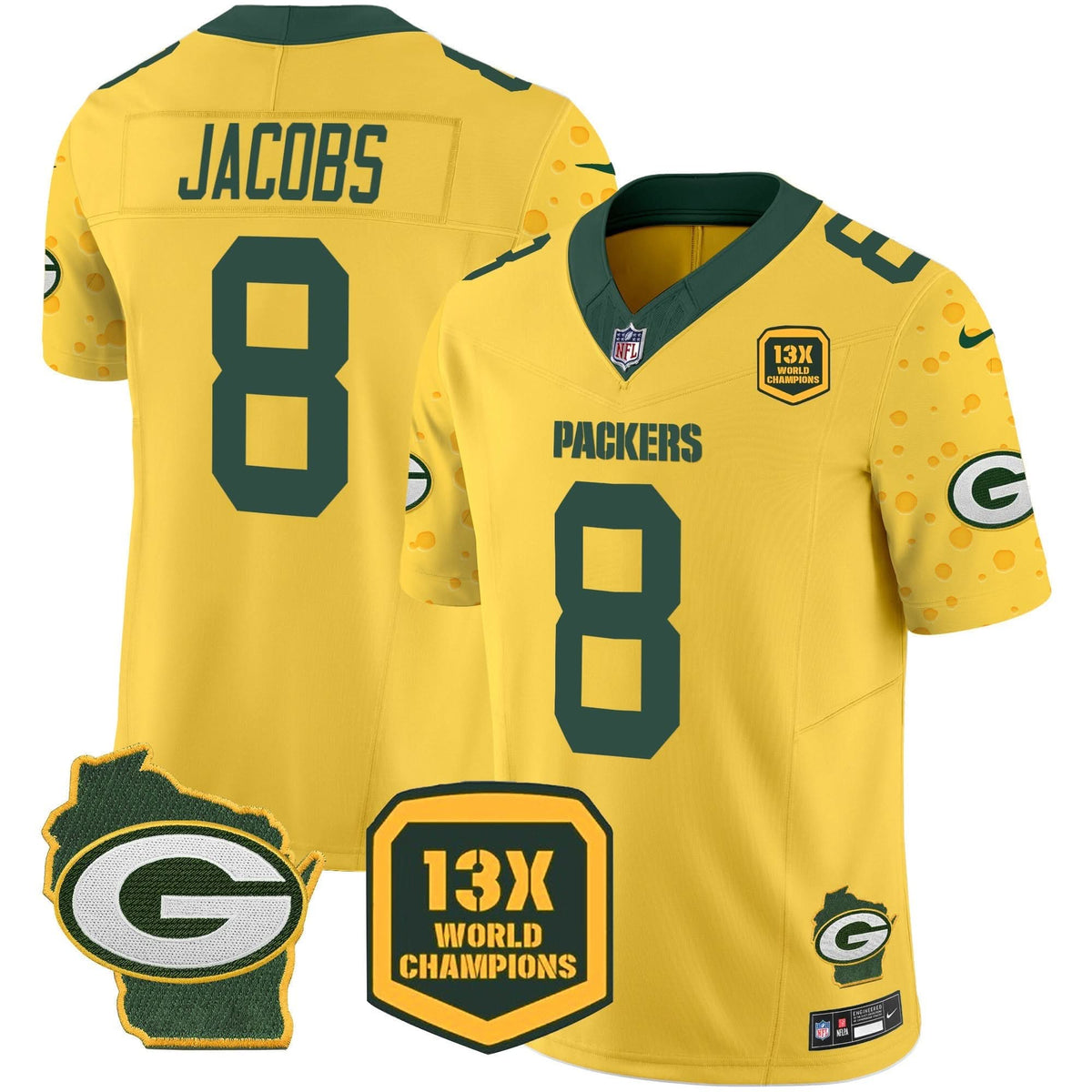 GB Cheese Vapor Limited Jersey – All Stitched