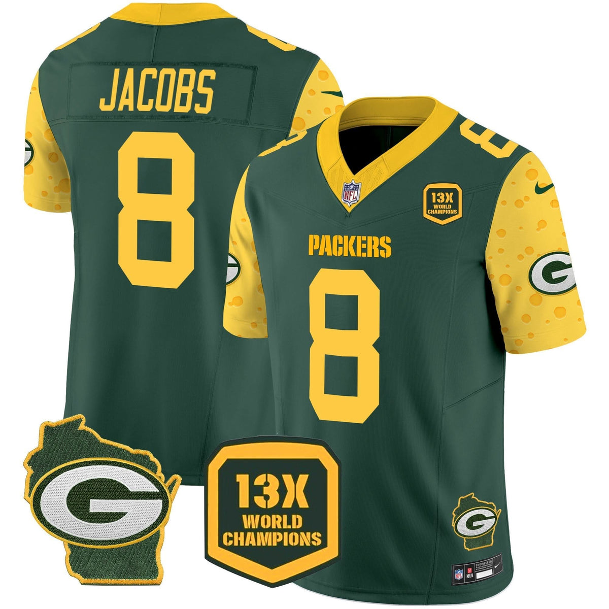 GB Cheese Vapor Limited Jersey – All Stitched