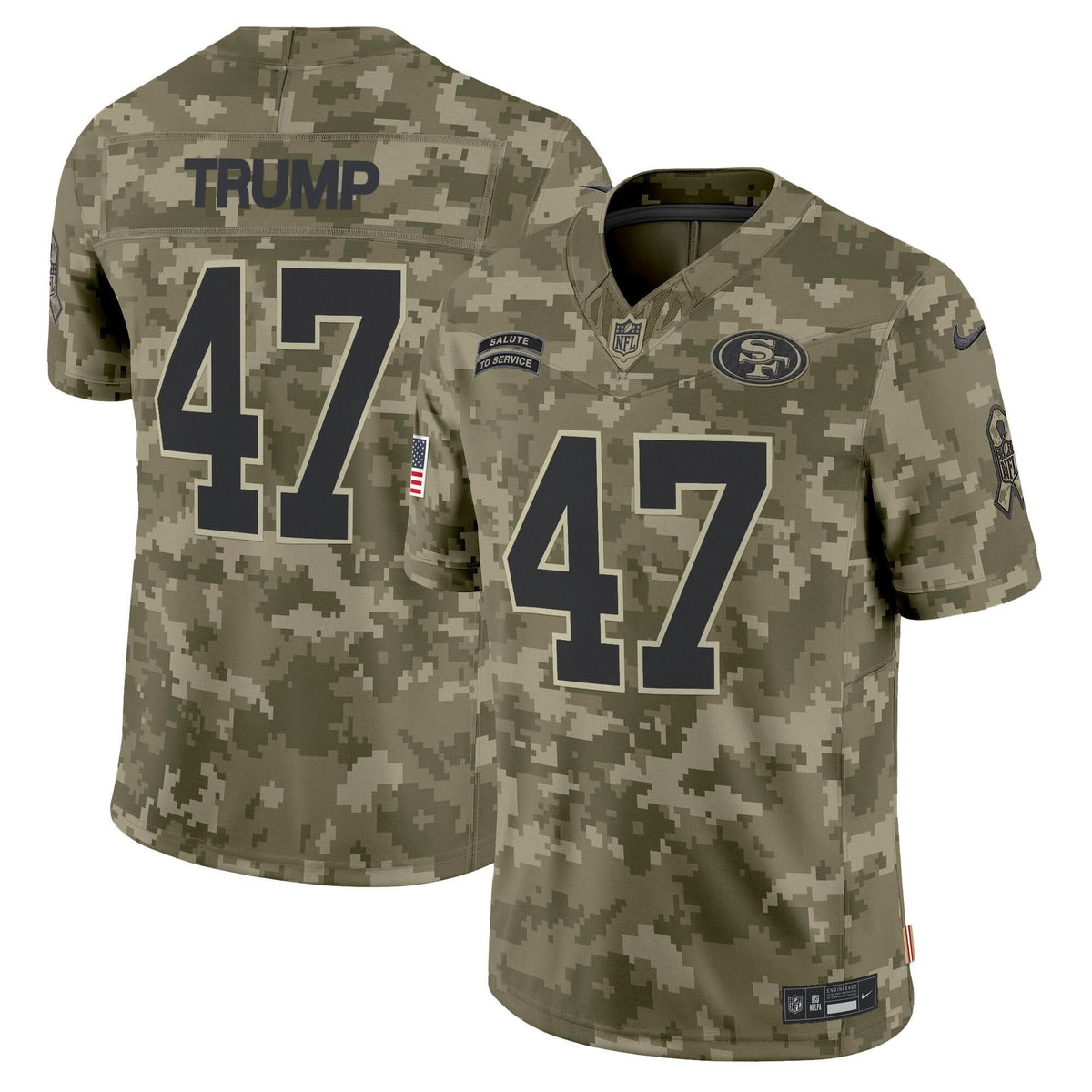 SF 2024 Salute to Service Vapor Limited Jersey