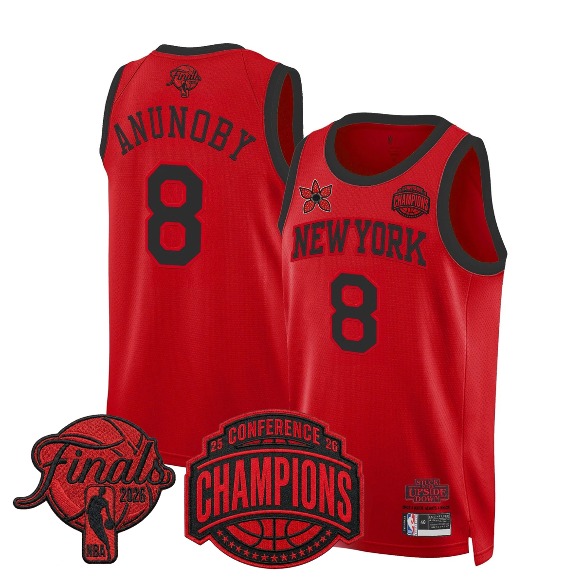 NYK 2026 Finals 'Stranger Things Edition' Swingman Jersey - Stitched