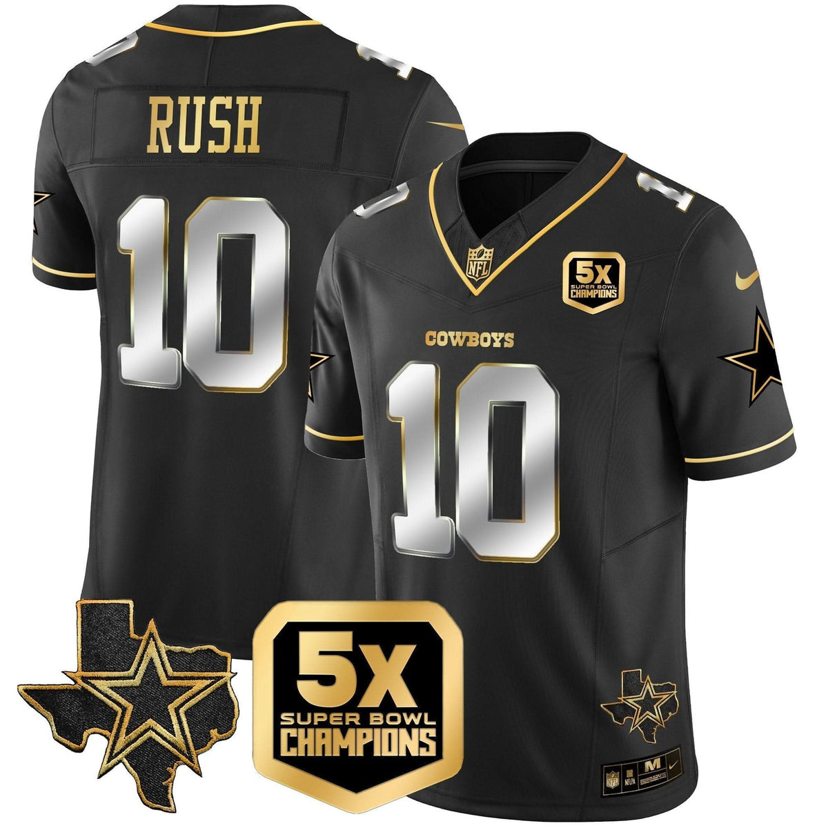 DAL 5x Super Bowl Champions Vapor Limited Jersey
