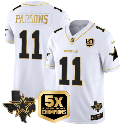 DAL 5x Super Bowl Champions Vapor Limited Jersey