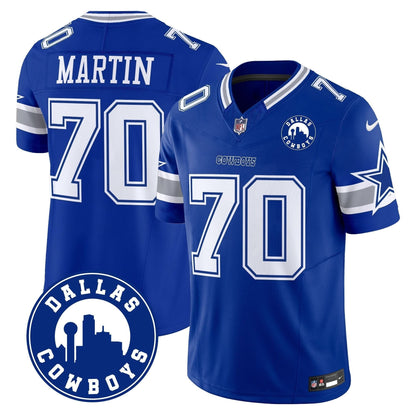 DAL "Dallas City" Patch Vapor Limited Jersey