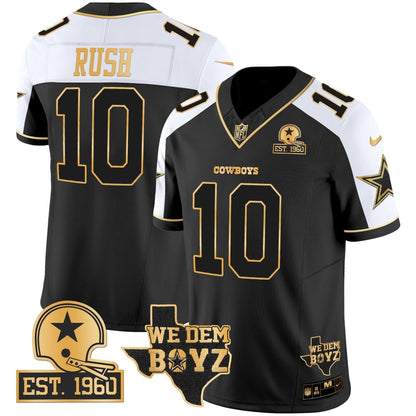 DAL Est. 1960 & We Dem Boyz Patch Gold Vapor Limited Jersey V2