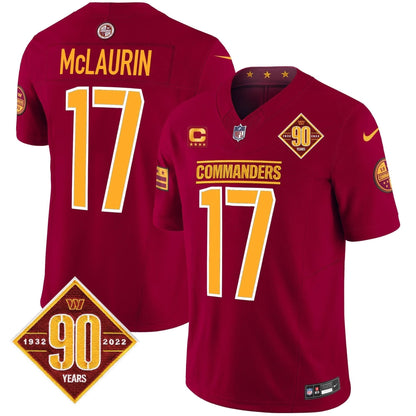 WC 90th Anniversary Patch Vapor Limited Jersey