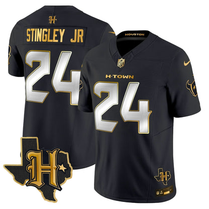HT 2024 Texas Patch Gold Vapor Limited Jersey