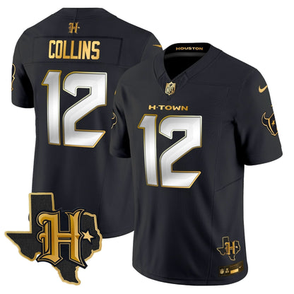 HT 2024 Texas Patch Gold Vapor Limited Jersey
