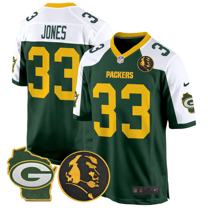 GB John Madden & Home Patch Game Jersey