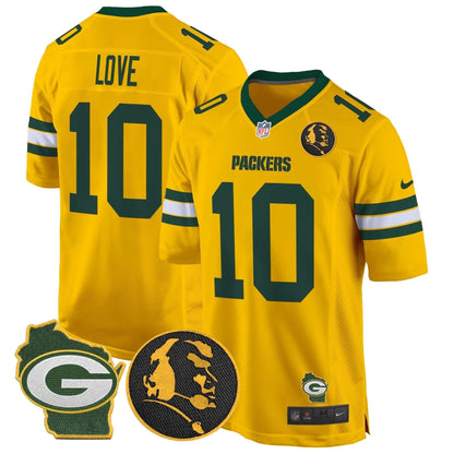 GB John Madden & Home Patch Game Jersey