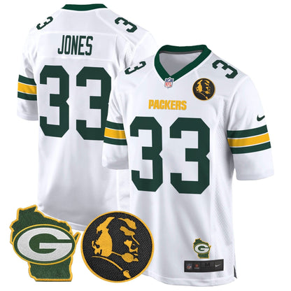 GB John Madden & Home Patch Game Jersey