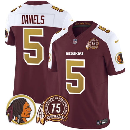 WR Throwback 75th Patch Vapor Limited Jersey