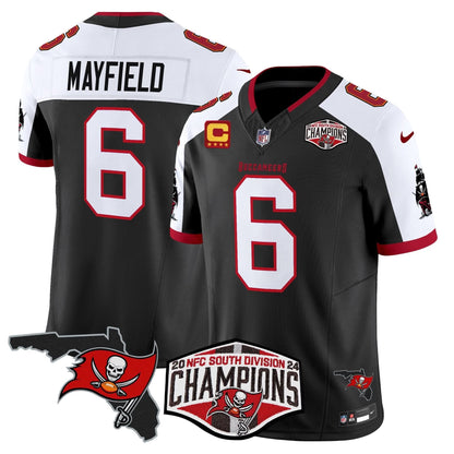 TB 2024 NFC South Division Champions Patch Vapor Limited Jersey