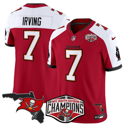 TB 2024 NFC South Division Champions Patch Vapor Limited Jersey