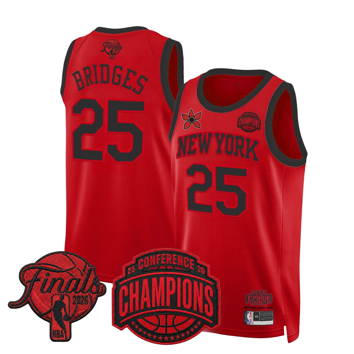 NYK 2026 Finals 'Stranger Things Edition' Swingman Jersey - Stitched