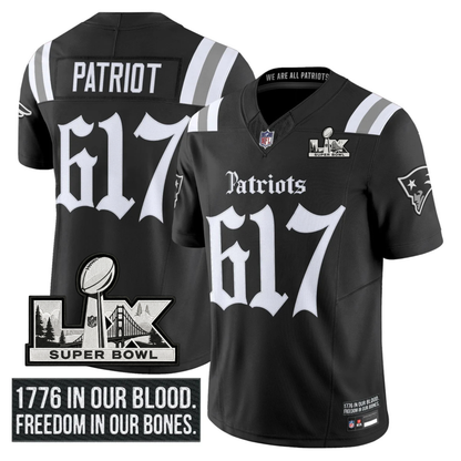 NE SB LX Patch Vapor Limited Gothic Jersey