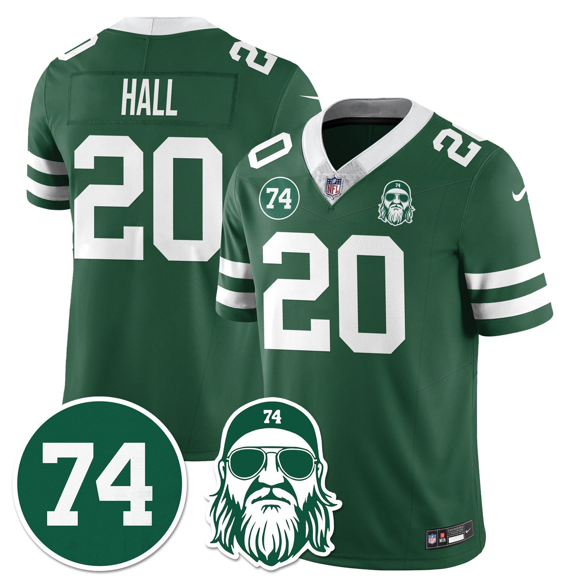 NYJ Vapor Limited Jersey - Nick Mangold Patch