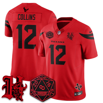 HOU 'Stranger Things Edition' Vapor Limited Jersey