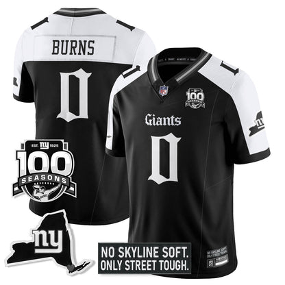 NYG 100th Seasons 'Gothic Gotham Edition' Vapor Limited Jersey