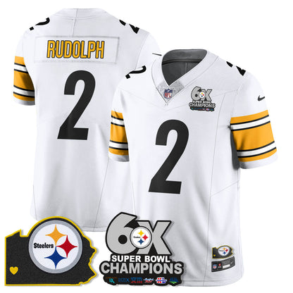 PIT 6-Time Champions Patch Vapor Limited Jersey