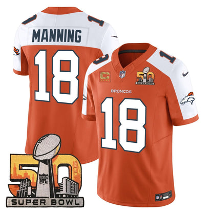 DB Super Bowl 50 Patch Vapor Jersey