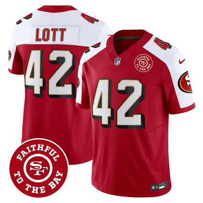 SF Throwback Faithful To The Bay Patch Vapor Limited Jersey