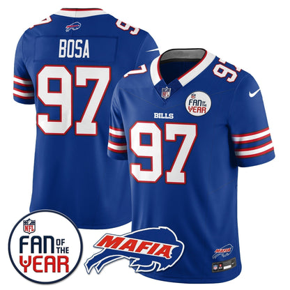 Buffalo Bills "Fan Of The Year" Jersey - All Stitched