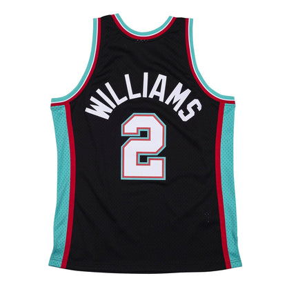 Memphis Grizzlies Jason Williams Black 2001-02 Hardwood Classics Swingman Jersey