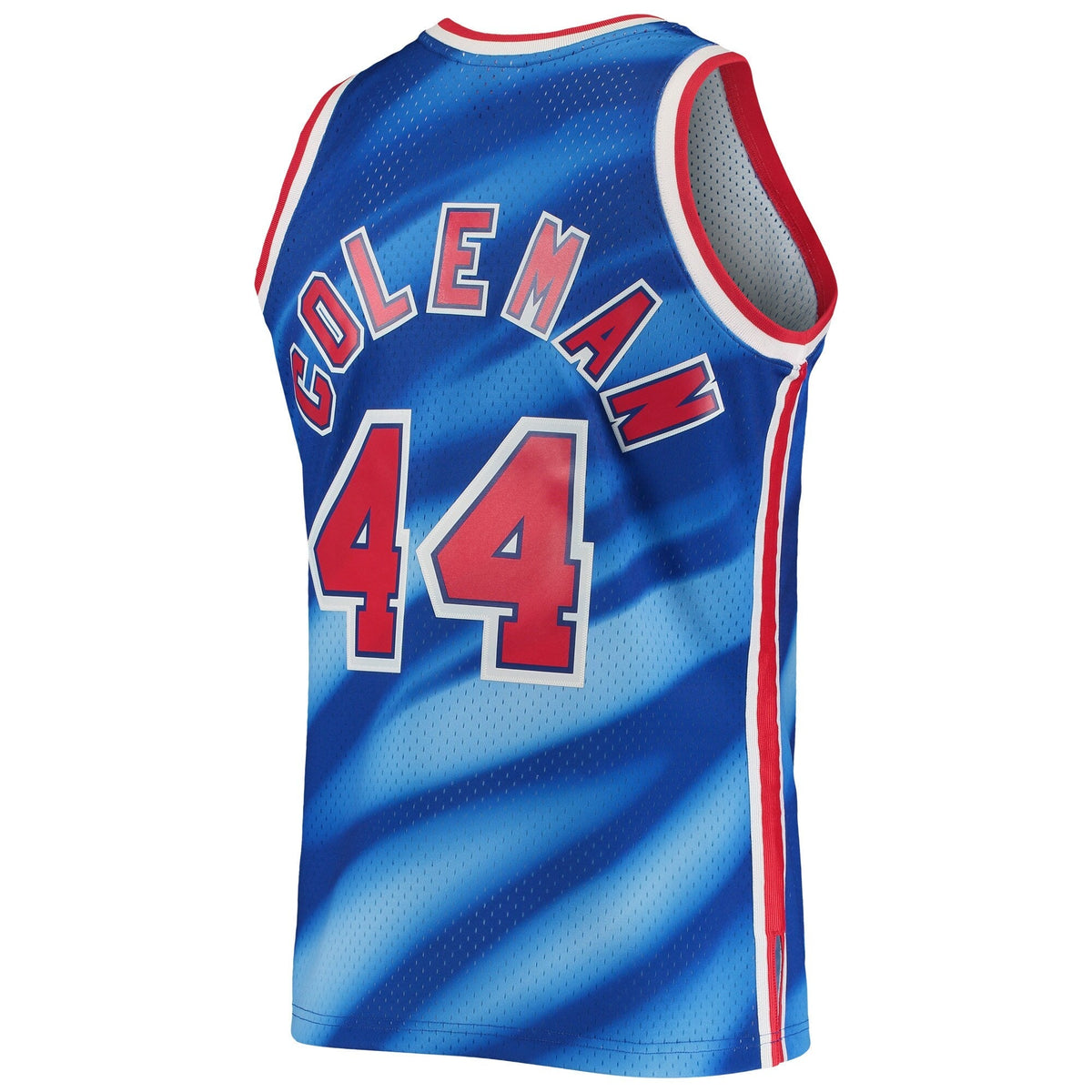 Men's Derrick Coleman New Jersey Nets Mitchell & Ness 1990-91 Hardwood Classics Swingman Jersey - Blue